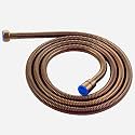 Plantex Hose Pipe For Toilet/304 Grade Stainless Steel Health Faucet Pipe/Hand Shower Pipe/Shower Hose Pipe - Pack Of 1 (Rose Gold), 100X2 Cm