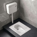 Plantex Indian Toilet with Flush TankCeramic Squating