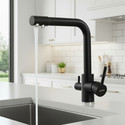 Plantex Kitchen Sink FaucetKitchen Tap HandleDouble Handle