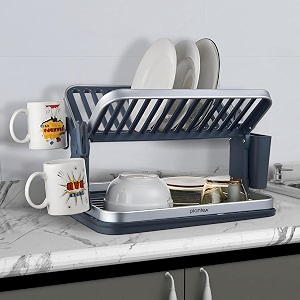 Plantex Kitchen Storage Rack Aluminium Fold Flat