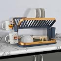 Plantex Kitchen Storage RackAluminium Fold Flat Dish