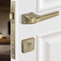 Plantex Main Door Lock/Mortise Lock for Door with 3 Years of Warranty - Robust Door Lock for Home with Brass Lock Body &amp; Cylinder(PT-003- Brass Antique)