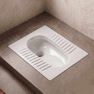 Plantex Orrisa Pan for Bathroom Indian Toilet