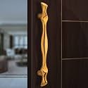Plantex Oscar Heavy Duty Door Handle/Door & Home Decor/17-inches Main Door Handle/Door Pull Push Handle - Pack of 1 (308-PVD Gold Finish) - 3 Years Warranty