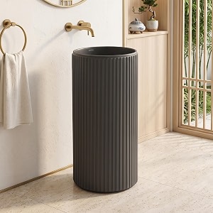 Plantex Pedestal Basin For Bathroom Acrylic Resin