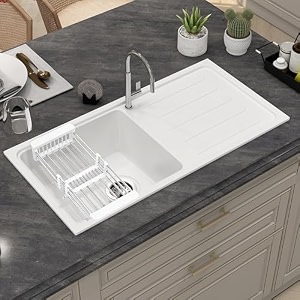 plantex quartz acrylic kitchen sinkundermount sink for kitchengranite single bowl kitchen sinks with coupling whiti-36x18 inches