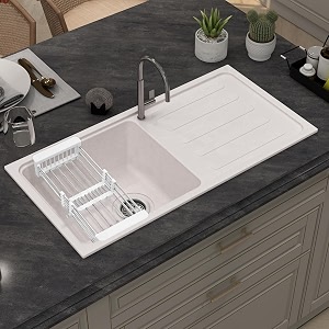 plantex quartz acrylic kitchen sinkundermount sink for kitchen with 10 years warranty by plantexgranite single bowl kitchen sinks with coupling rayon-36x18 inches