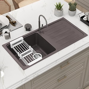 plantex quartz acrylic kitchen sinkundermount sink for kitchen with 10 years warranty by plantexgranite single bowl kitchen sinks with coupling con-36x18 inches
