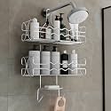 Plantex Self Adhesive Bathroom Shelf for WallStainless