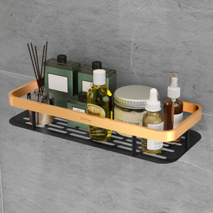 Plantex Shelf for Bathroom Multipurpose Shelf Self-Adhesive