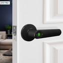 Plantex Smart Lock/Fingerprint Lock for Door/Touch Screen/Biometric Smart Lock for Home Smart Door Lock (Black)