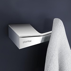 plantex smero pure brass made hooks for hanging clothes and towel in bathroomrobe hookhanger for living room - arrete chrome