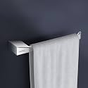 Plantex Smero Pure Brass Napkin Holder/Ring/Hand Napkin Holder for Wash Basin/Bathroom Accessories - Arrete(Chrome)