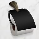Plantex Smero Pure Brass Toilet Paper Holder/Tissue Paper Stand for Washroom/Bathroom - Contrive (Rich Antique)