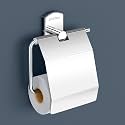Plantex Stylish and Durable Toilet Paper Holder for Bathroom/Tissue Paper Roll Holder/304 Stainless Steel Bathroom Accessories - Parv (Chrome)