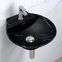 Plantex Tabletop Wash Basin for Bathroom/Designer Ceramic Basin/Rectangle Countertop Wash Basin/Home/Office (13 x 11.5 x 5 Inch)