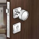 Plantex Triple Security Door Lock for Home/Main Door Lock Set with 3 Years of Warranty by plantex/Mortise Lock for Door with Brass Lock Body &amp; Cylinder (Satin)