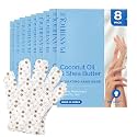 PLANTIFIQUE Korean Hand Mask Moisturizing Gloves, 8 Pairs & Box