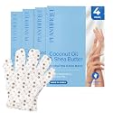 PLANTIFIQUE Korean Hand Mask Moisturizing Gloves, 4 Pairs & Box