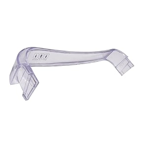ahc bottle shelf for fridge bottle bin trim compatible with whirlpool genius single door refrigerator transparent colour clear pack of 1 part code a223028