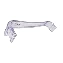AHC Bottle Shelf for Fridge Bottle Bin Trim Compatible with Whirlpool Genius Single Door Refrigerator Transparent Colour Clear Pack of 1 Part Code A223028