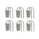 Plastic Can 0.8 MFD Fan Capacitor Grey
