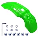 Plastic Front Wheel Mud Guard Motorcycle Fender Protector Green