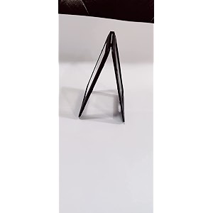 plastic id card holder for office and school use locking style pack of 100 vertical black