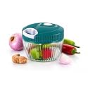 Plastic Manual Vegetable Chopper for Kitchen Use