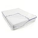 Plastic Mattress Bag for Moving (Queen), 3 Mil Extra Thick Mattress Cover Protector with Zipper, Clear Mattress Storage Bag for Bed, Waterproof &amp; Reuseable Mattress Moving Supplies