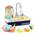 Plastic Play Sink with Running Water Electronic
