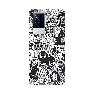 Plastic Printed Hard Back Cover Case For