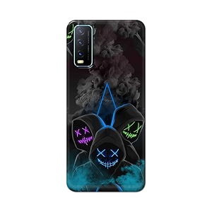 plastic printfidaa printed hard back cover case for vivo y20  y20 2021  y20i  y20s  y20g  y20sg  y20t  y12s  y12g back cover mask man -112 multicolor