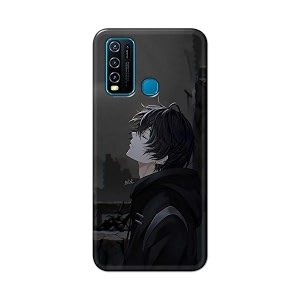 plastic printfidaa printed hard back cover case for vivo y30  vivo y50 back cover famous anime cartoon character -112 multicolor