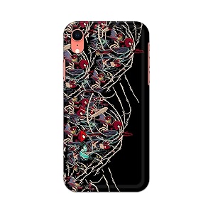 plastic printfidaa printed hard back cover case for apple iphone xr back cover famous cartoon character -112 multicolor