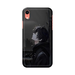 plastic printfidaa printed hard back cover case for apple iphone xr back cover famous anime cartoon character -112 multicolor