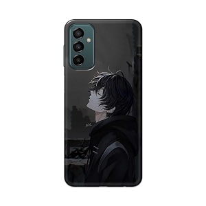 plastic printfidaa printed hard back cover case for samsung galaxy f23 5g  samsung galaxy m23 5g back cover famous anime cartoon character -112 black