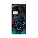 Plastic Printfidaa Printed Hard Back Cover Case For Vivo Iqoo 9 5G Back Cover (Mask Man) -112, Multicolor