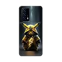 Plastic Printfidaa Printed Hard Back Cover Case For Vivo Iqoo Z5 Back Cover (Cartoon Cat) -112, Multicolor