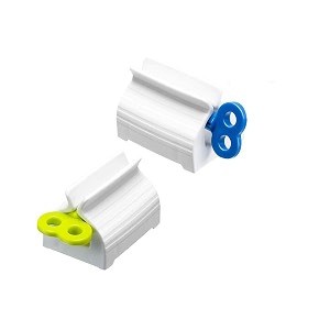 plastic rolling tube squeezer holder toothpaste dispenser white 34288-5 2
