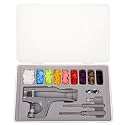 Plastic Snap Fastener Kit with Plier, Grey