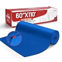 Plastic Table Cloth, Extra Wide 60 In X 110 Ft PEVA Disposable Tablecloth