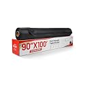 Plastic Table Cover Roll, 90 In X 100 Ft Extra Wide Disposable Tablecloth
