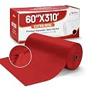 Plastic Table Cover Roll, Extra Wide 60 In X 310 Ft Disposable Tablecloth