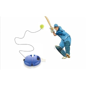 plastic tennis trainer rebound ballsolo training equipment for self-pracitceportable tooltennis rebounder kit no bat amp racket portable solo practice ball 2 pcsgreen