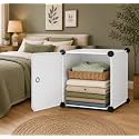 6 Door Plastic Wardrobe for Kids - Cupboard for Clothes Storage Rack, Almirah for Clothes, Baby Collapsible Wardrobe, Multi-Purpose Kids Storage Organizer for Books,Toy,Living Room