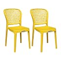 Plasto Chair Luxury with Comfortable Back Posture