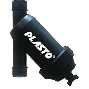 plasto water tank filter cleans all sand dirt 150 micron  304 mesh filter for home or apartment water tank  5 year warranty 15 inch 40 mm