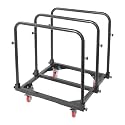 Platform Cart, 1400 lbs Heavy Duty Panel Cart, Lumber Cart Drywall Dolly for Moving Plywood, Sheetrock, Building Materials Steel Hand Truck, 31" x 28" x 35" (Grey)