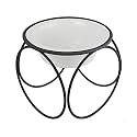 Platinum Pets Single Olympic Diner Feeder with Stainless Steel Dog Bowl, 3.5 Cup/28 oz, Pearl White